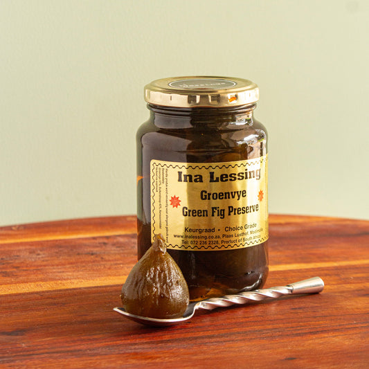 Green fig preserve