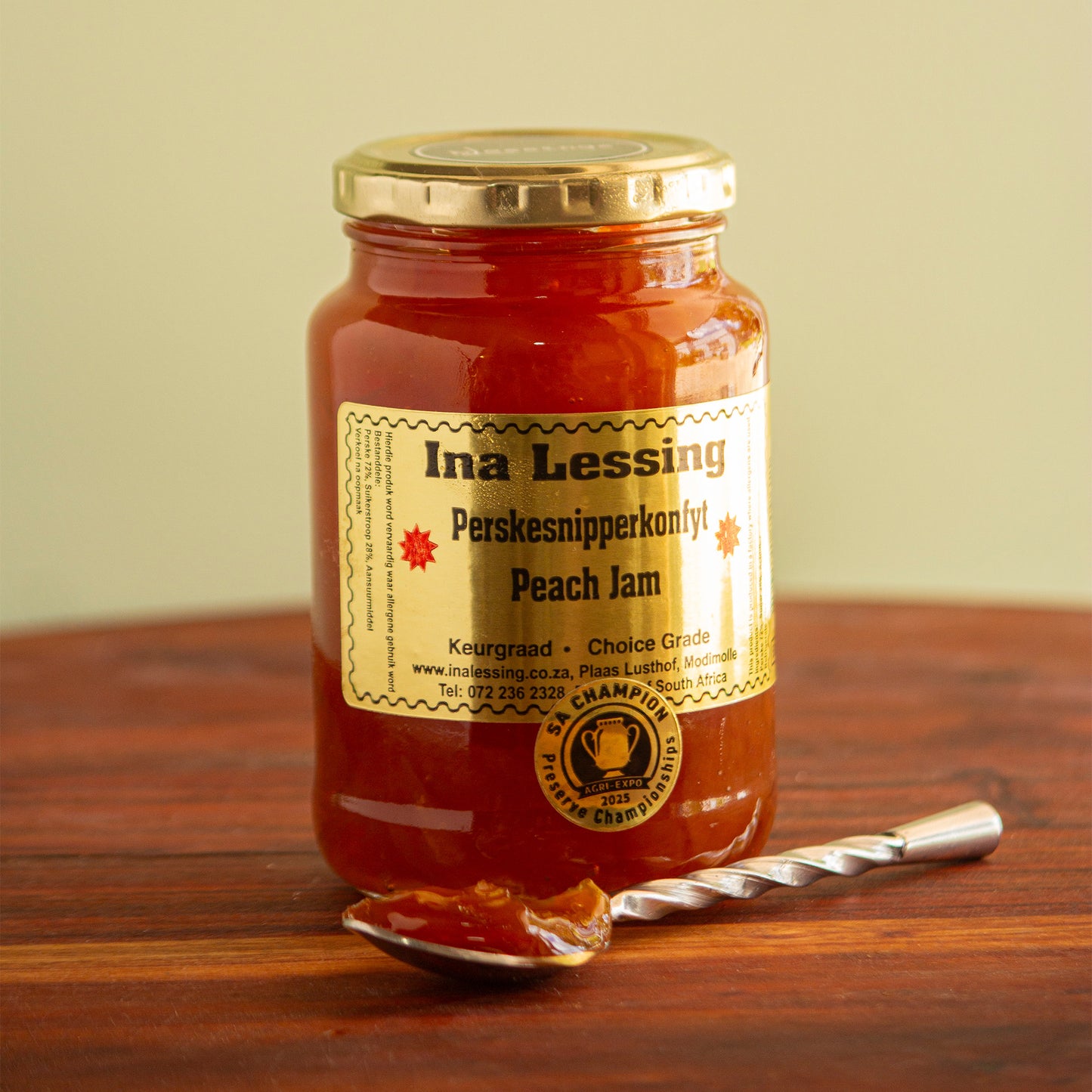 Peach Jam - Homemade Fruit Preserve
